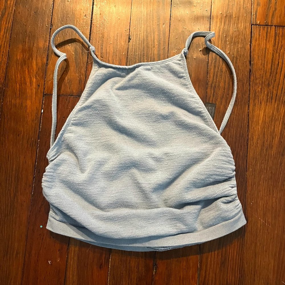 Urban Outfitters Slate Blue Out From Under Crop Tank Top Size XS/S